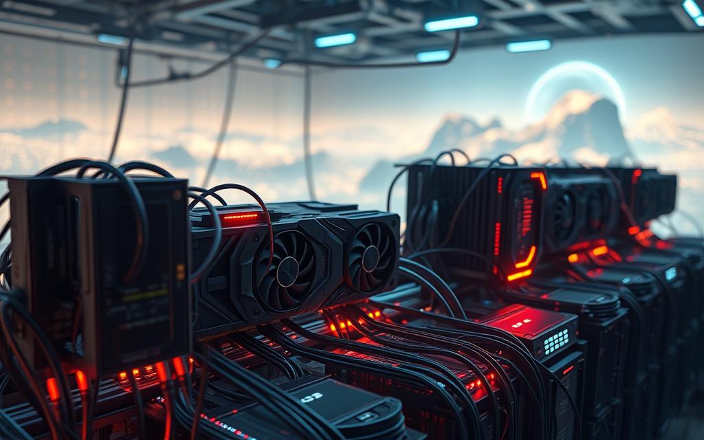 GPU rendering network